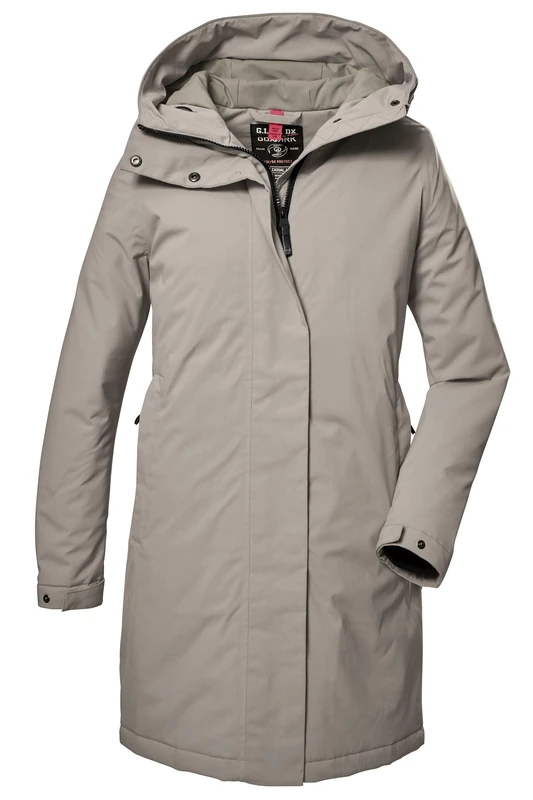 G.I.G.A. DX Women's Gw 73 Wmn Prk Functional Parka with Hood, Light Sand, 44 (EU)