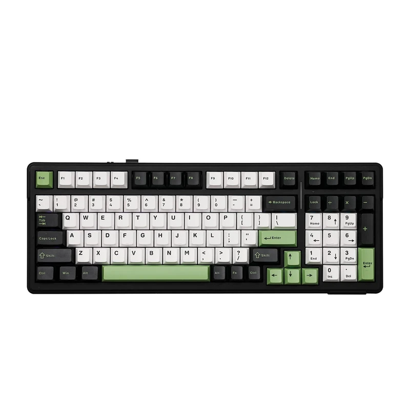 EPOMAKER x AULA F99 Wireless Mechanical Keyboard, Hot Swappable Gasket Custom Gaming Keyboard with Five-Layer Padding, Bluetooth/2.4GHz/USB-C, 8000mAh Battery (White Blue, Whale Sea Switch)