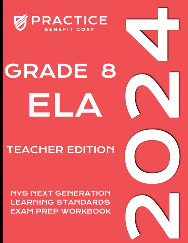 2024 Grade 8 ELA Teacher Edition - NYS Exam Prep