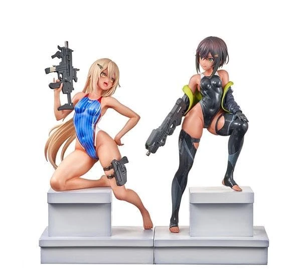Ensoutoys Arms Note: Swim Team Bucho-chan & Kohai-chan 1:7 Scale Figure Set