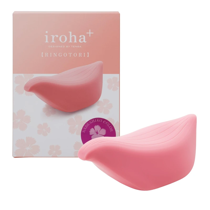 iroha iroha+ Renewal Tori Pleasure Item Vibrator for Women, Clitoral Waterproof Rechargeable Vibrator, Nadeshiko Pink