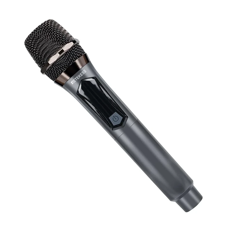 Retekess T130 MIC Tour Guide Microphone and Speaker, 100m Rechargeable Conference Microphone, Tour Guide Speaker, Compatible with T131 and T131S Receiver, for Conference, Training, Lecture