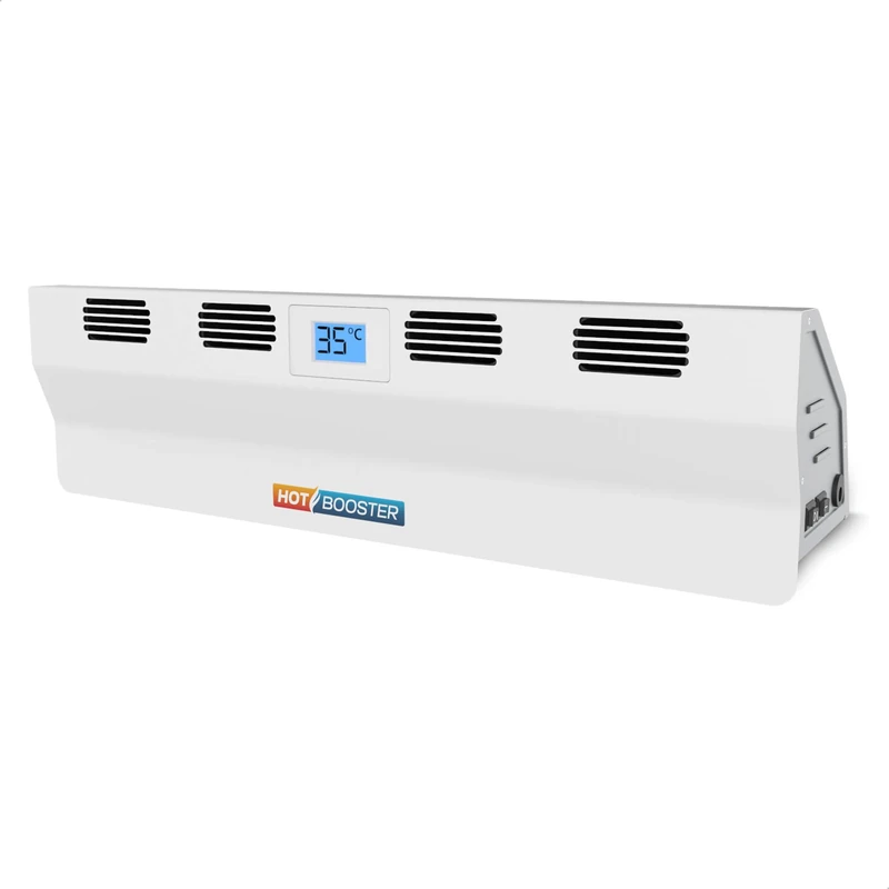 LTC - HOT-BOOSTER - Battery-operated thermal diffuser for radiators - Efficient and economical - The solution that redirects hot air from radiators horizontally - White - Image 1