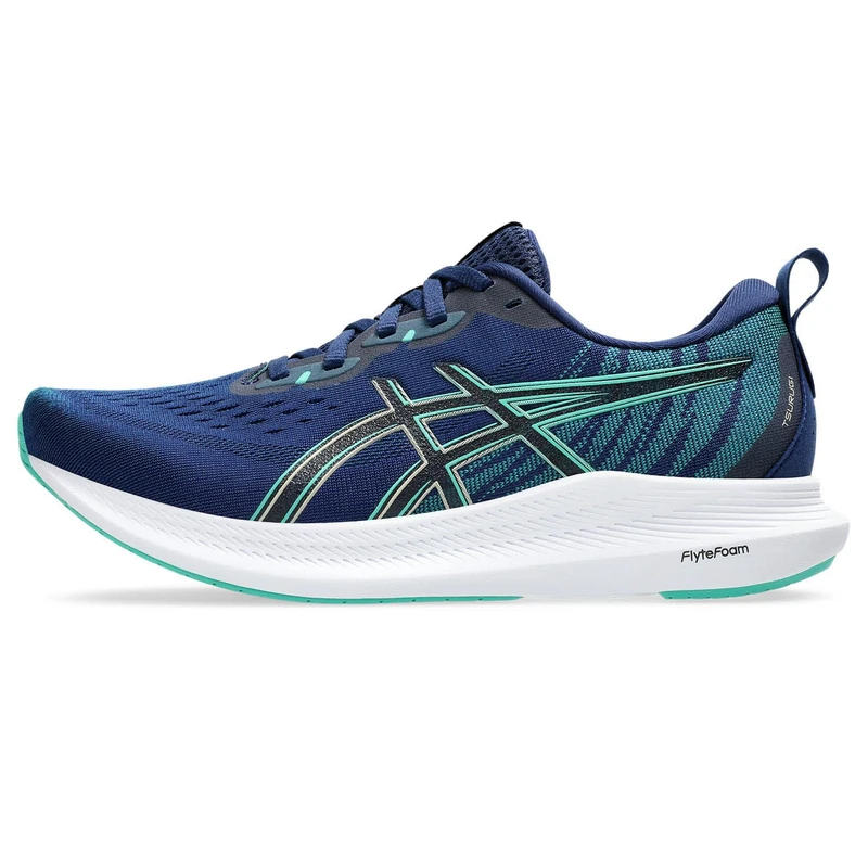 ASICS Tsurugi Running Shoe Blue Expanse Aurora Green 4.5 - Image 1
