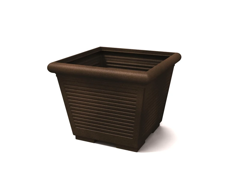 Kloris Garden Pot, Polyethylene (PE), Brown