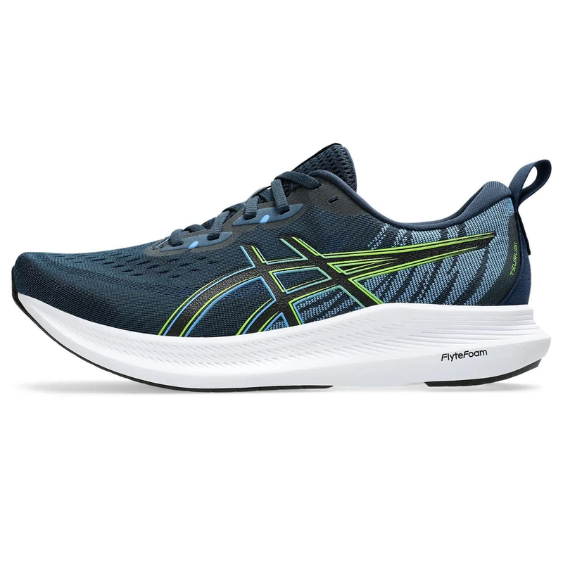 ASICS Tsurugi Trail Running Shoe French Blue Electric Lime 11.5 - Image 1