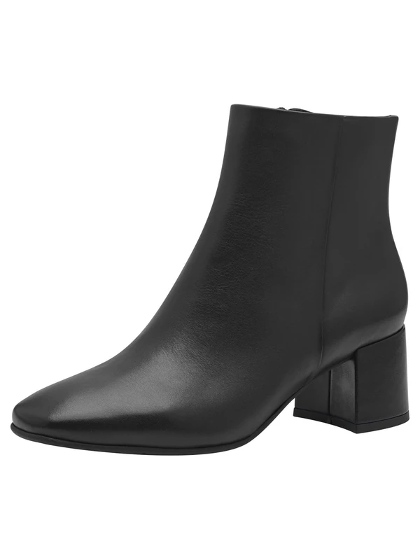 MARCO TOZZI Women's Bootie Zip+Slip 2-25003-43 Fashion Boots, Black, 38 EU, black, 6 UK