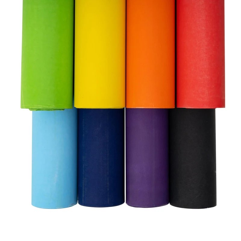 Colourlast Fade Resistant Poster Rolls Assorted - 1020mm x 10m (pack of 8) - great for classroom and notice board decoration