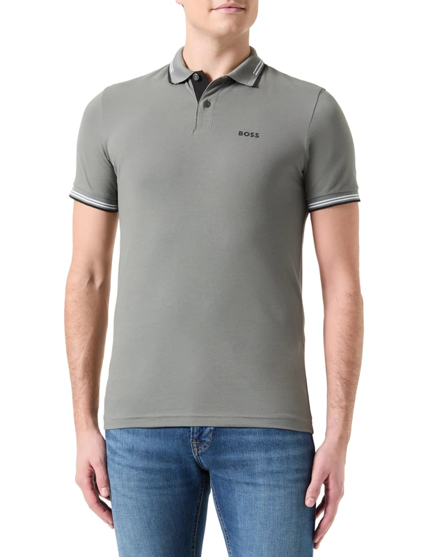 BOSS Men's Paul Paul, Light/Pastel Grey55,