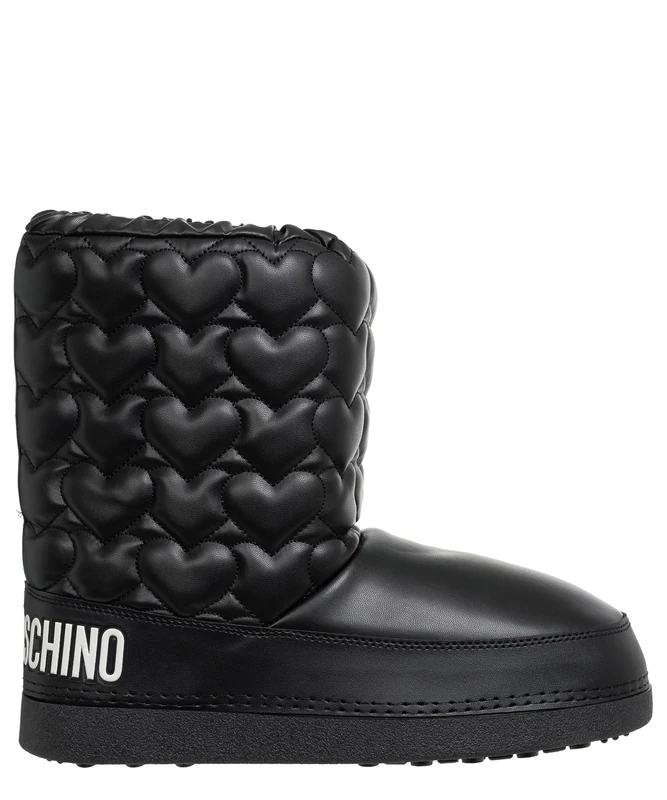 Love Moschino Ankle Boots Women Black 2.5 UK