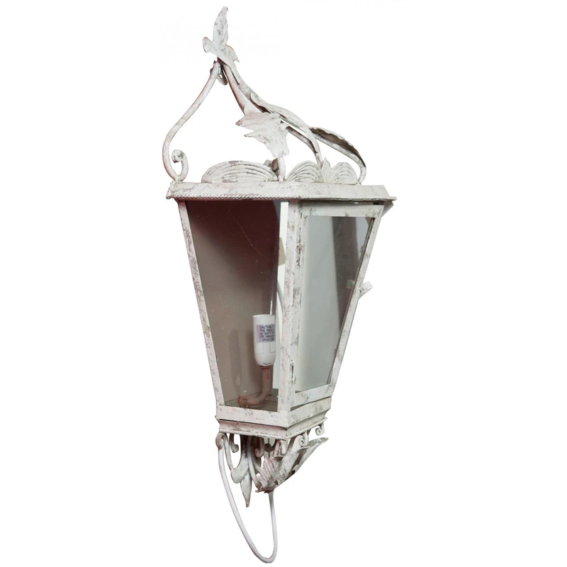 Biscottini Industrial Electric Pendant Lamp W28.5xPR16.5xH61.5 - Modern Chandelier - Iron Chandelier Antique White Finish