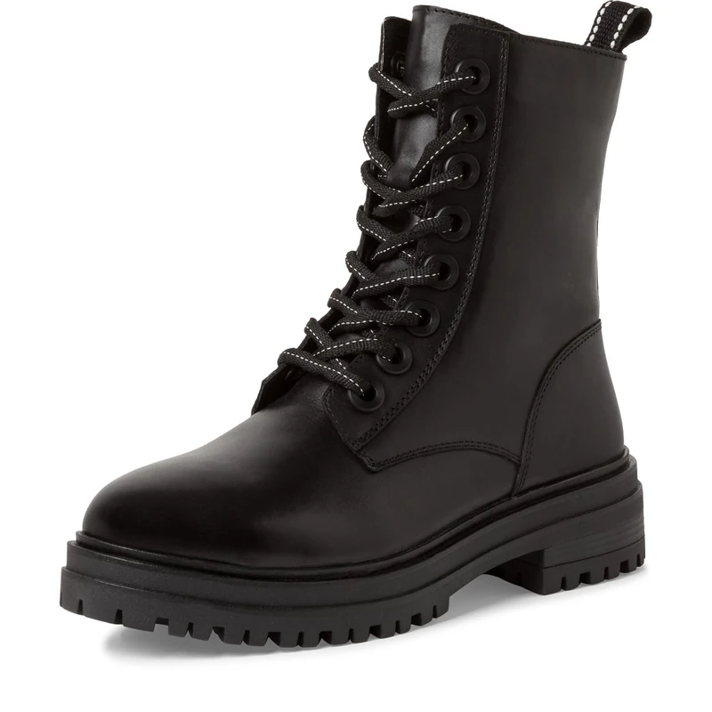 MARCO TOZZI Women's Laced Bootie 2-26216-43 Ankle Boot, Black, 6 UK