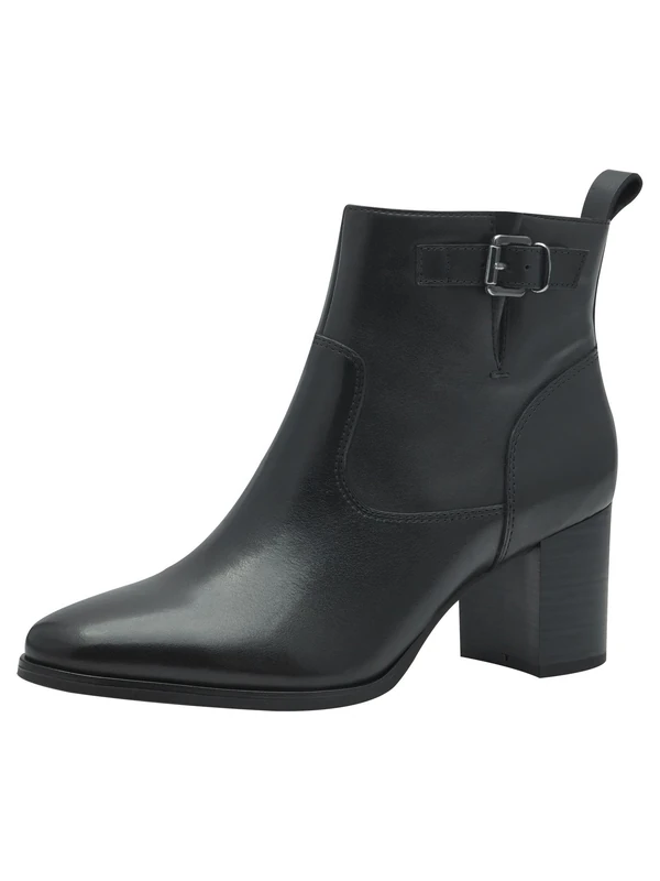 MARCO TOZZI Women's Bootie Zip+Slip 2-25061-43 Fashion Boots, Black, 38 EU, black, 6 UK - Image 1