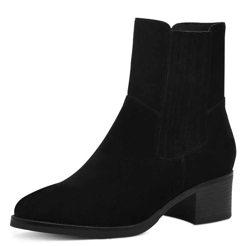 MARCO TOZZI Women's 2-25001-43 Chelsea Boots, Black, 39 EU, black, 7 UK