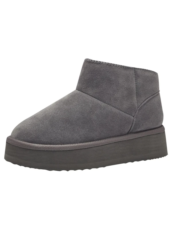 MARCO TOZZI Women's 2-26833-43 Ankle Boot, Dark Grey, 4 UK