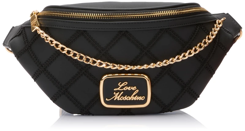 Love Moschino Fanny Pack Women Black One Size