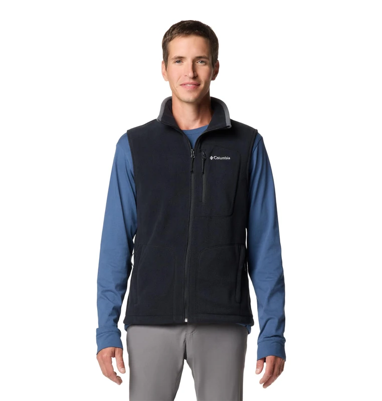 Columbia Men's Fleece Vest, Fast Trek - Image 1