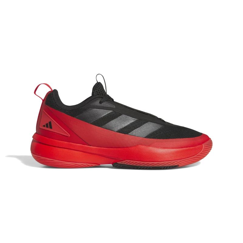 adidas Unisex Front Court Shoes, core Black/RED/Carbon, 11 UK