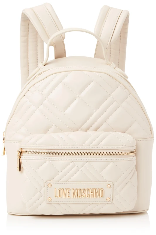 Love Moschino Backpack Women Ivory One Size