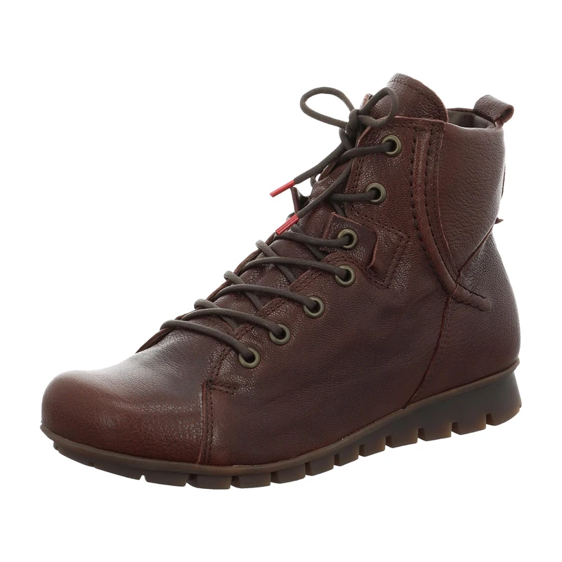Think! Women's Menscha Chrome-Free Tanned Loden Lining Ankle Boots, Espresso 3030, 35 EU Schmal