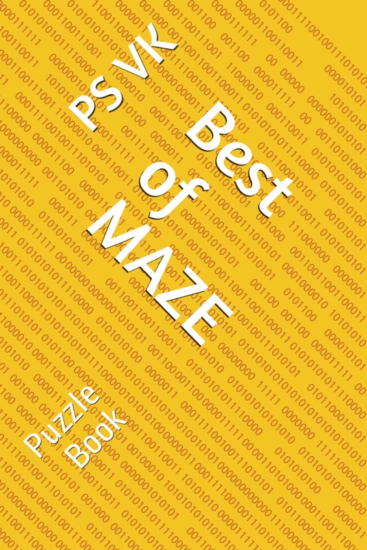MAZE Book: Puzzle Book - Children's Activity Book