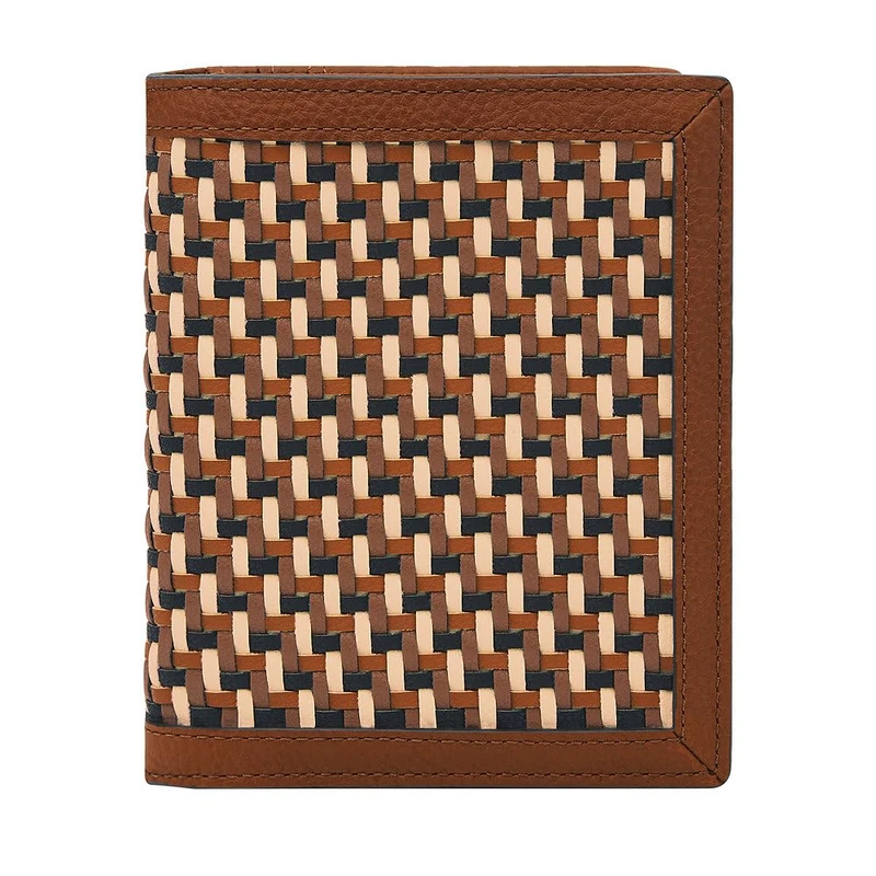 Fossil Women's Passport Cover Polyurethane SLG1611249, Brown, 11.43 cm L x 0.51 cm W x 13.97 cm H, Casual