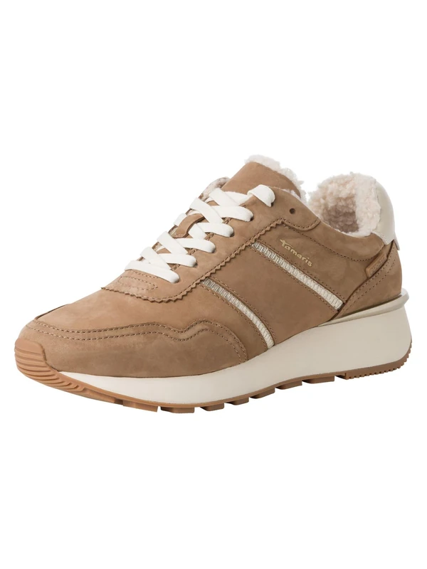 Tamaris Women's M2378043 Sneaker, Camel Comb, 5 UK