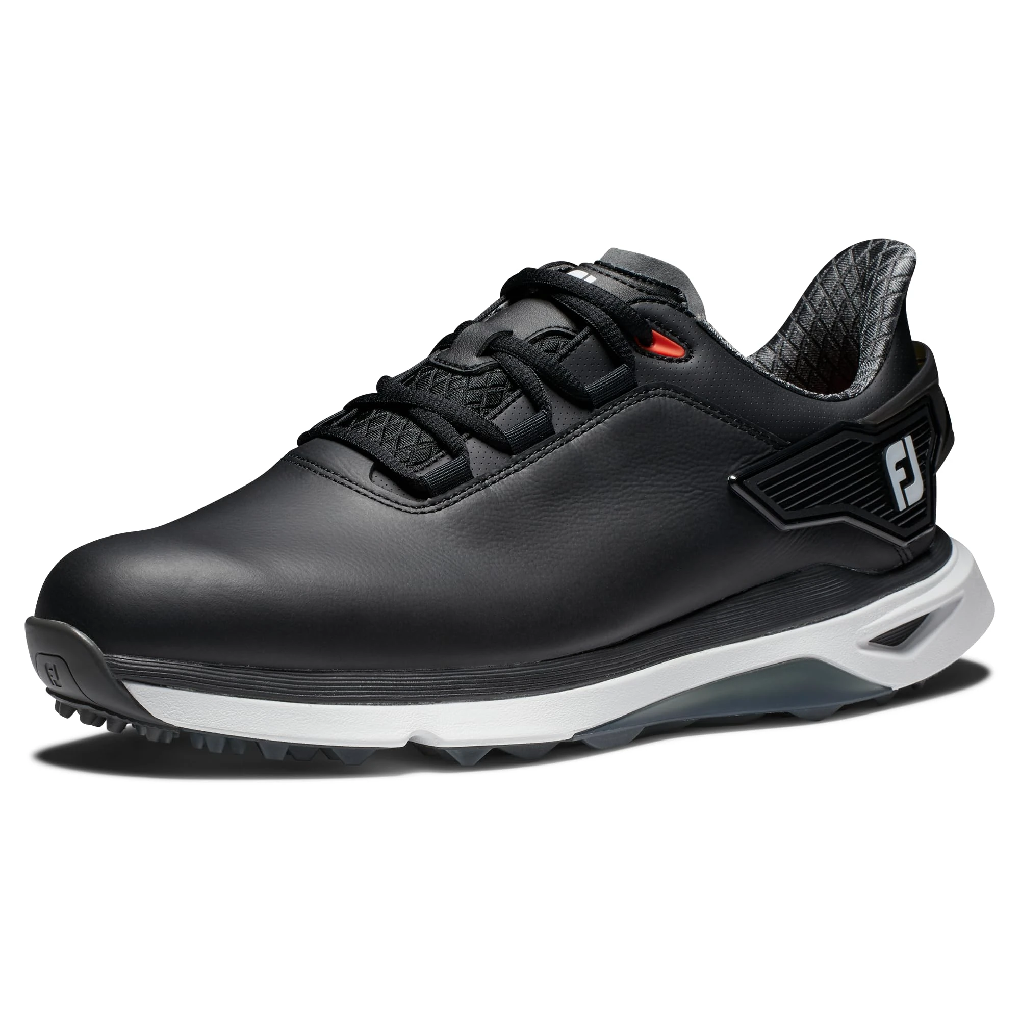 FootJoy Men's Pro/SLX Golf Shoe Black/White/Grey, 6 UK Wide