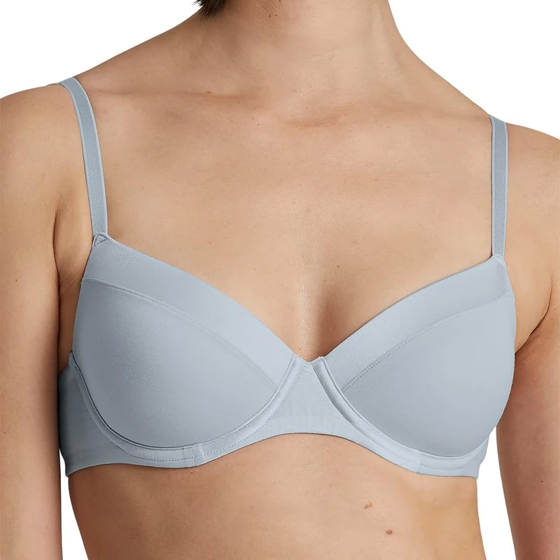 CALIDA Women's Cate Bra, Opaque, Arctic Ice, 34C