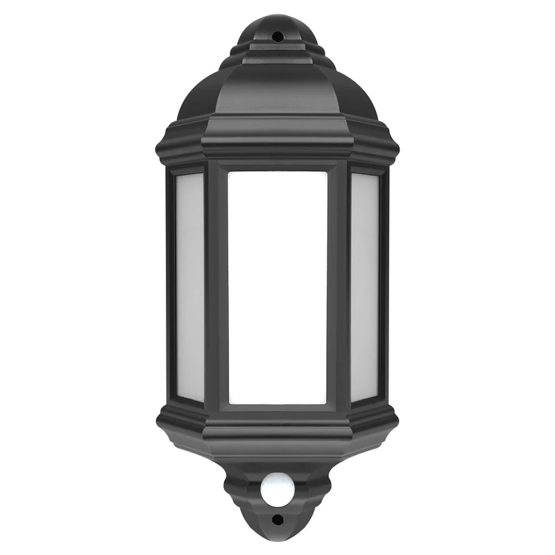 Bright Source 7W LED Outdoor Wall Lantern - PIR Motion Sensor