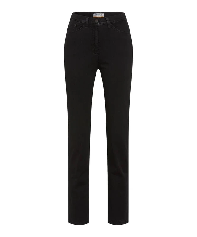 Raphalea by Brax Women's Laura Jeans, Black, 27W x 30L