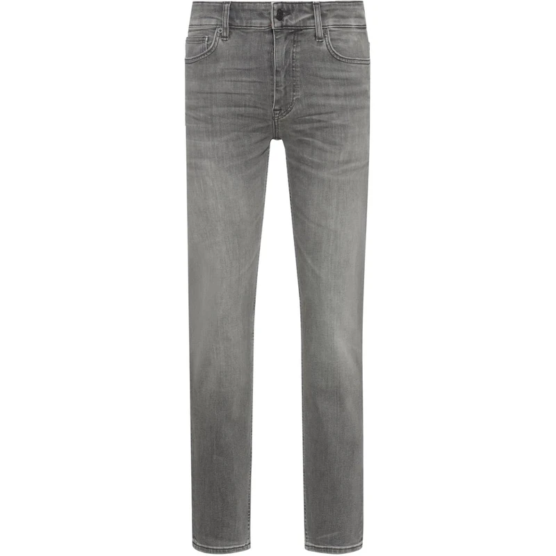 BOSS Men's Delaware BO Trousers - Medium Grey, Size 39