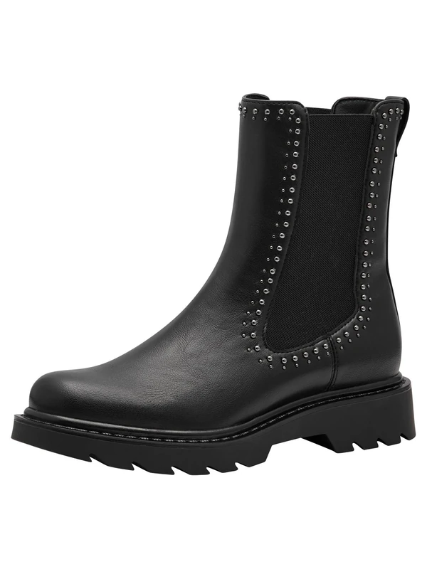 Tamaris Chelsea Boot 1-25465-43 001, black, 6 UK