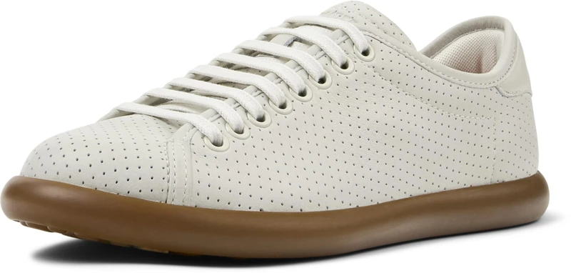 Camper Women's Pelotas Soller K201668Basket, White Natural 004, 2 UK