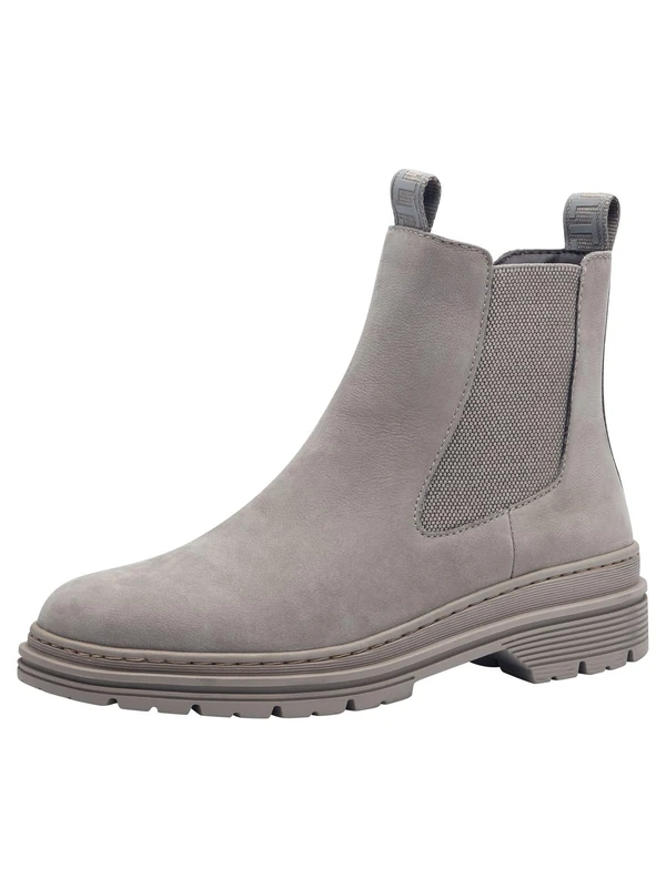 Tamaris Women's Flat Boots, lightgrey, 6.5 UK