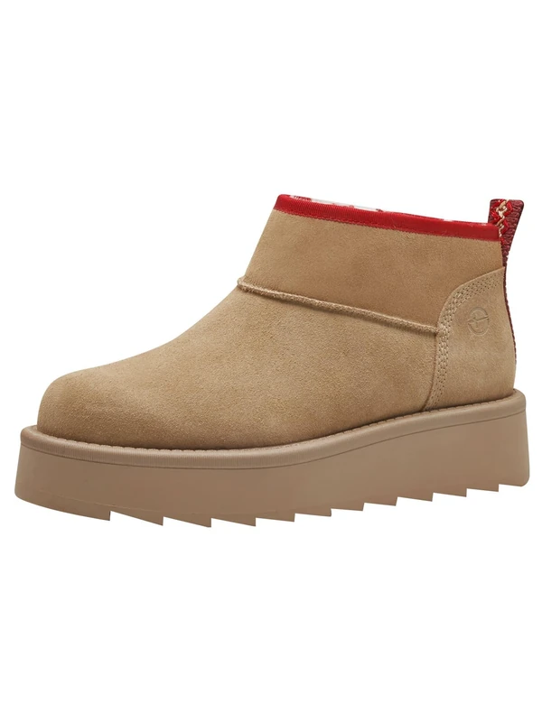 Tamaris Women's Warm Lining Leather Boots, camel, 3.5 UK