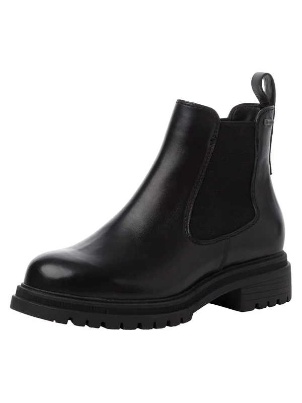 Tamaris Chelsea Boot 1-25445-43 001, black, 7.5 UK