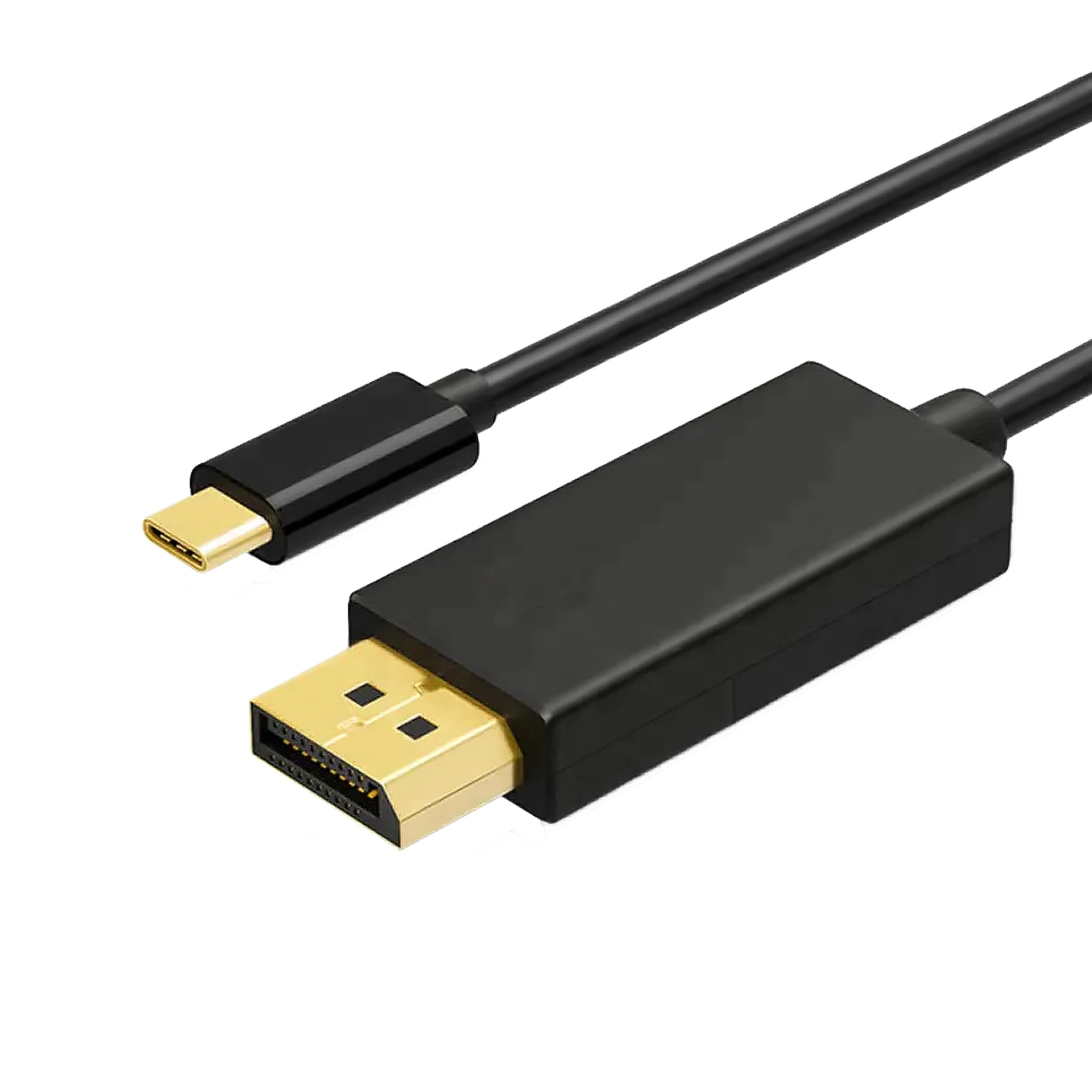 Pipestation USB C to DisplayPort Cable – 1.8m – USB C to DP Cable supporting 4K@60Hz – Thunderbolt 3 USBC to DisplayPort Adapter Lead - USBC to Display Port Lead – DP to Type C Wire