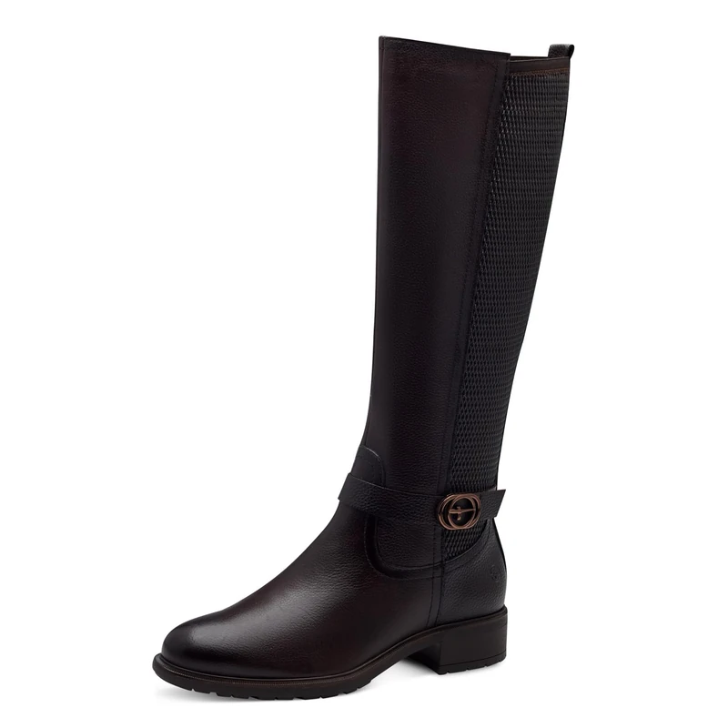 Tamaris Women's 1-25618-43 Long Shaft Boots, Mahogany, 7.5 UK