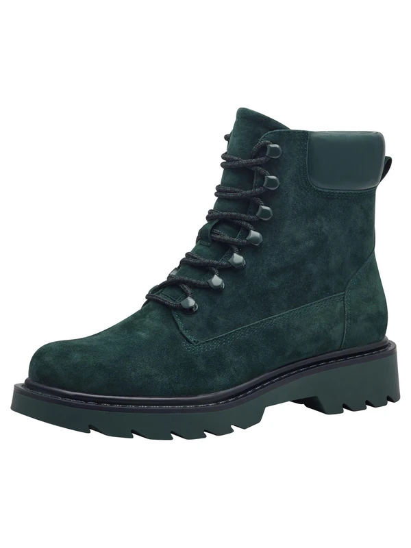 Tamaris Women's Combat Boots, Women's Ankle Boots, Touchit Footbed, Green, 6.5 UK