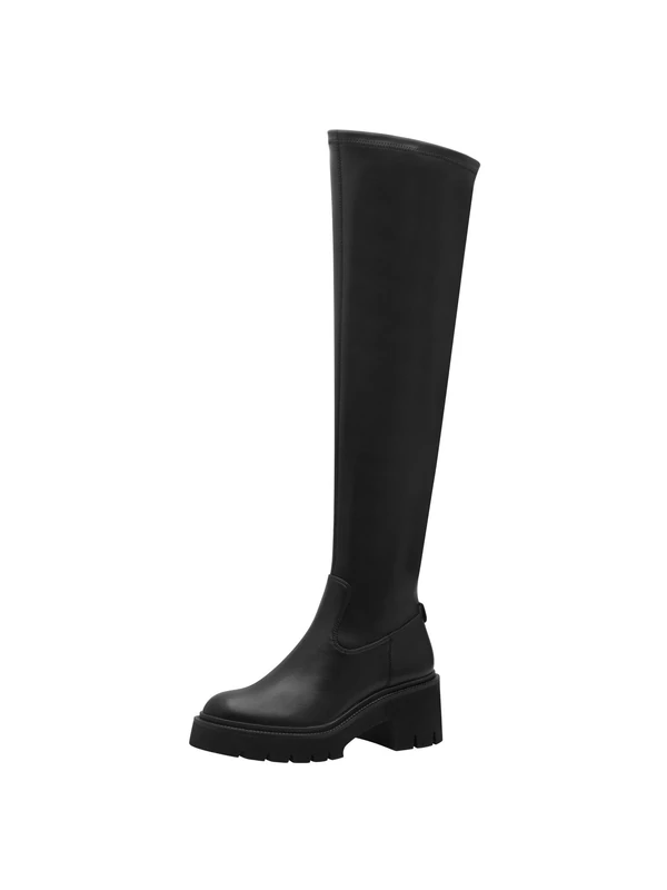 Tamaris Women' 1-25621-43 Over-The-Knee Boot, Black, 4 UK