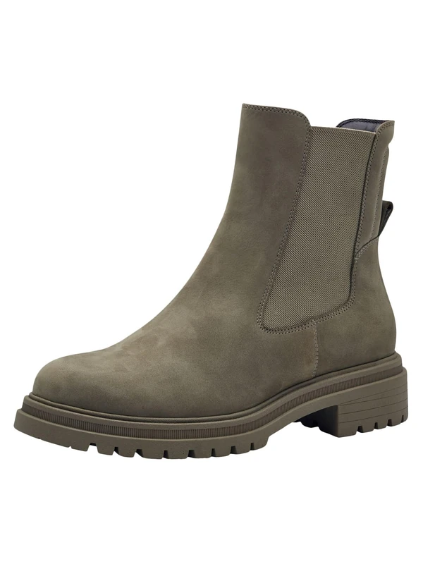 Tamaris Women's Chelsea Leather, Sage, 6 UK