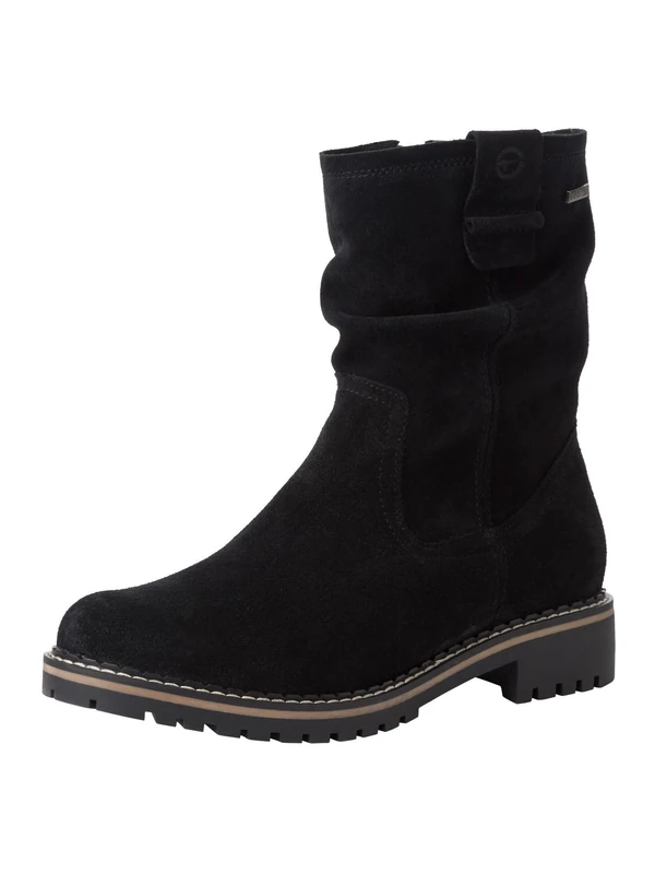 Tamaris Women' 1-26471-41 Fashion Boot, Black, 5 UK