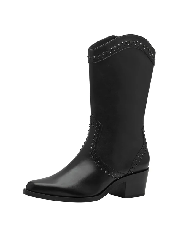 Tamaris Women' 1-25707-43 Fashion Boot, Black, 5 UK
