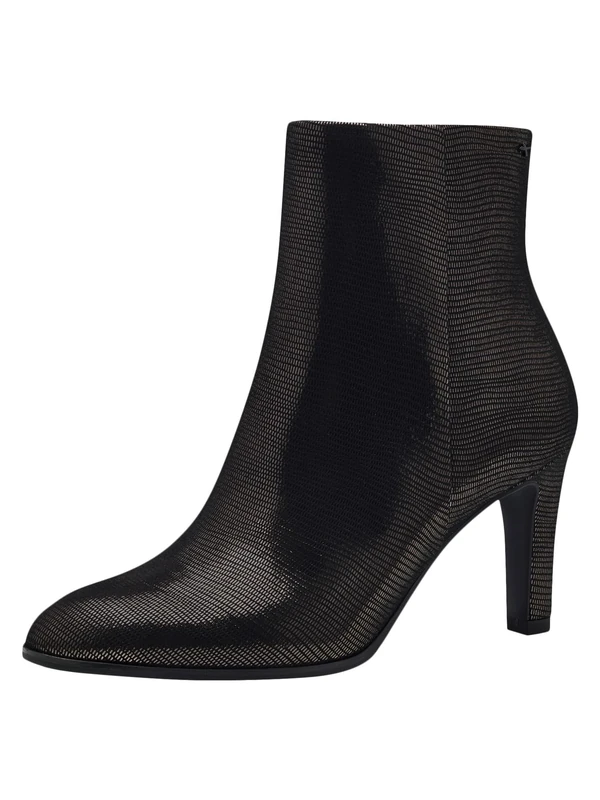 Tamaris Women' 1-25339-43 Heeled Ankle Boots, Pewter Structure, 6 UK