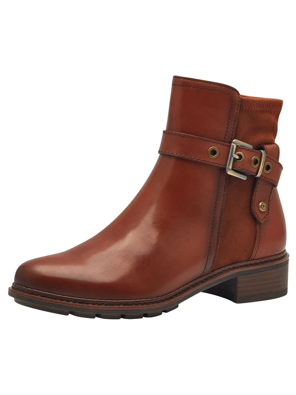 Tamaris Women's 1-25425-43 Fashion Boots, Cognac, 3.5 UK