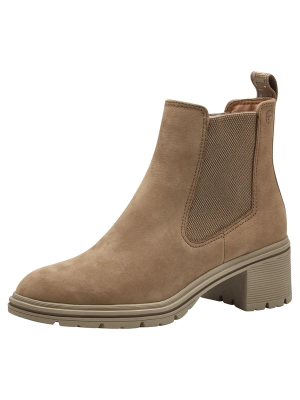 Tamaris Women's Flat Boots, camel, 7.5 UK