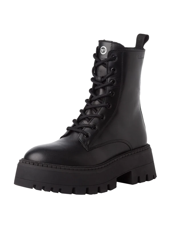 Tamaris Women's Flat Boots, black, 39 EU