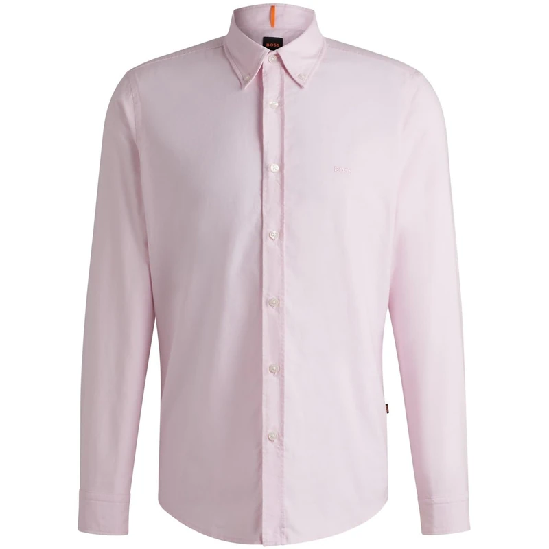 BOSS Men's Rickert_M Rickert_M, Light/Pastel Pink682,
