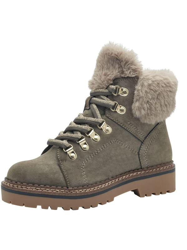 Tamaris Women's Flat Boots, Sage, 39 EU